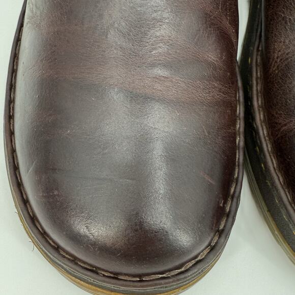 DOC MARTENS Brown Orson Leather Vintage Oxford AW004 Mens 10 US Slip-On Casual - Picture 11 of 11